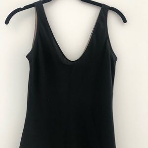 Silk black camisole